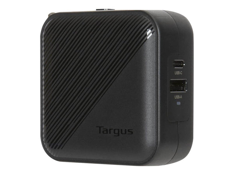 Targus power adapter - GaN Charger - USB A / USB-C - 65 Watt