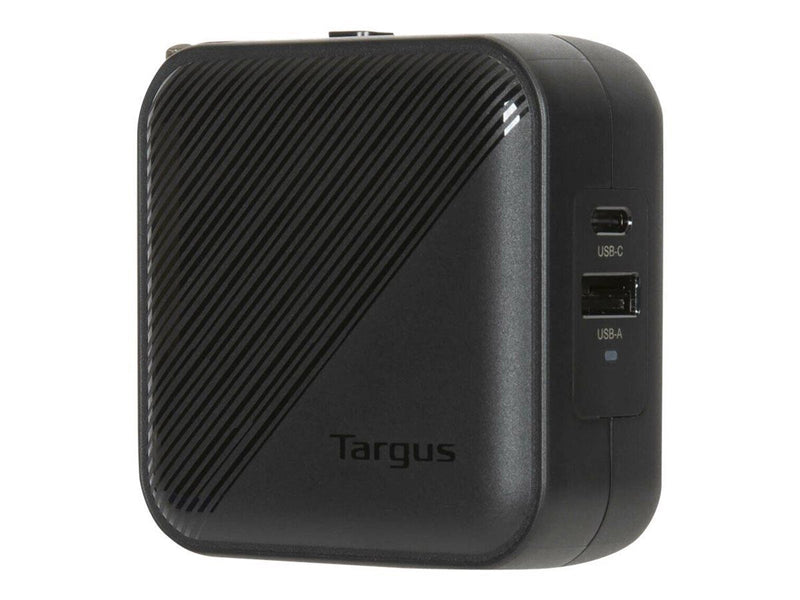 Targus power adapter - GaN Charger - USB A / USB-C - 65 Watt