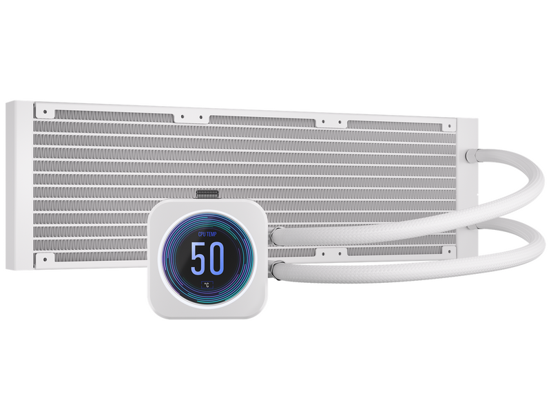 Corsair iCUE H150i ELITE LCD XT - White - CPU-Wasserkühlung - Max 34 dBA