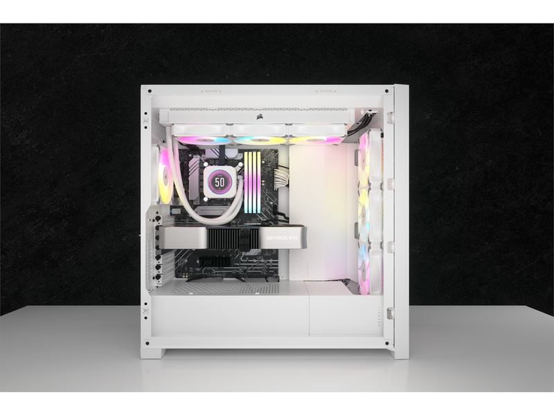 Corsair iCUE H150i ELITE LCD XT - White - CPU-Wasserkühlung - Max 34 dBA