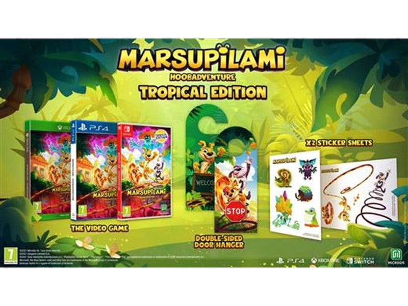 Marsupilami: Hoobadventure (Tropical Edition) - Sony PlayStation 4 - Platformer - PEGI 7