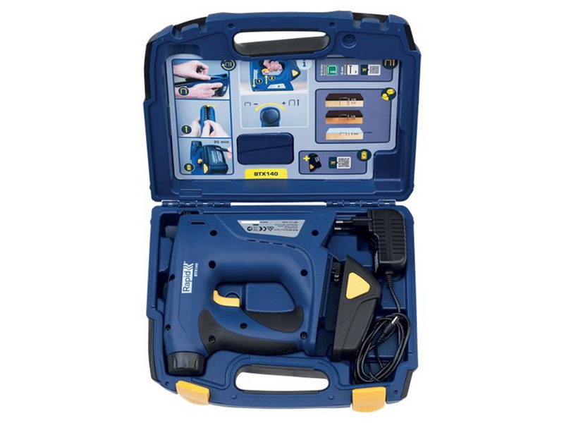 Rapid Staple Gun BTX140 Cordless 7.2V Case