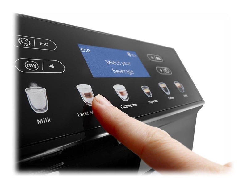 DeLonghi De'Longhi Eletta Cappuccino Evo ECAM46.860.B - automatic coffee machine with cappuccinatore - 15 bar - black