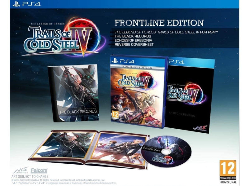 The Legend of Heroes: Trails of Cold Steel IV (Frontline Edition) - Sony PlayStation 4 - RPG - PEGI 12
