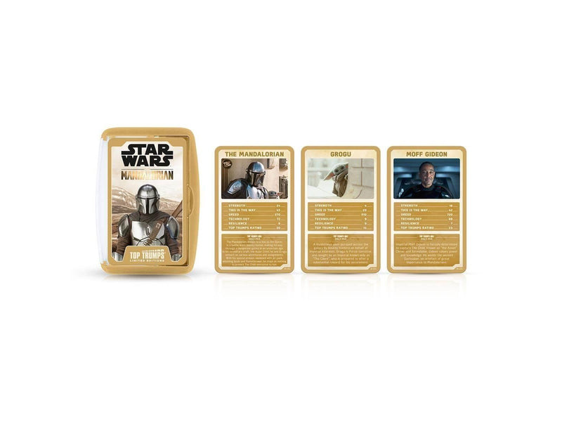 Winning Moves Star Wars: The Mandalorian Top Trumps Card Game (English)