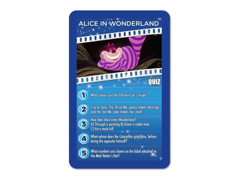 Winning Moves Disney Classics Top Trumps Quiz (English)