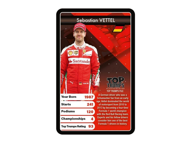 Winning Moves Grand Prix Heroes Top Trumps Card Game (English)