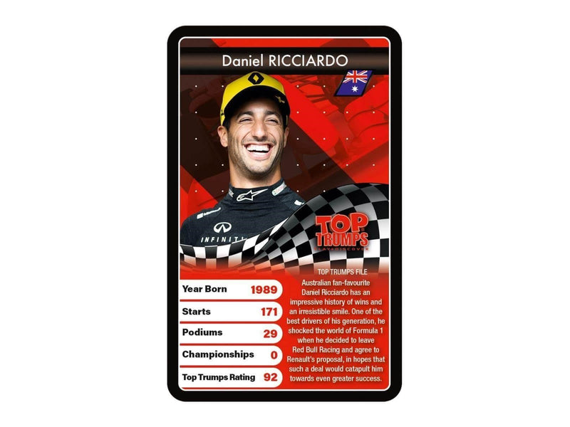 Winning Moves Grand Prix Heroes Top Trumps Card Game (English)