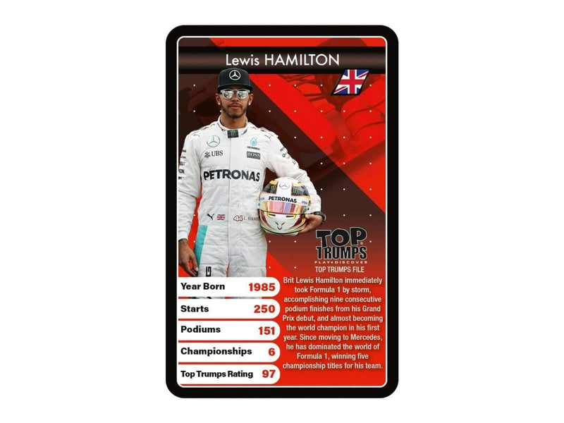 Winning Moves Grand Prix Heroes Top Trumps Card Game (English)