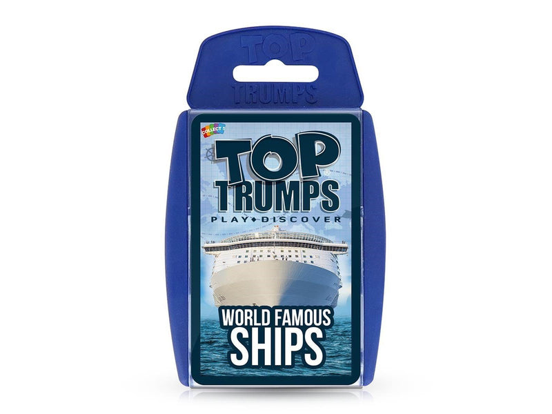 Winning Moves World Famous Ships Top Trumps Card Game (English)
