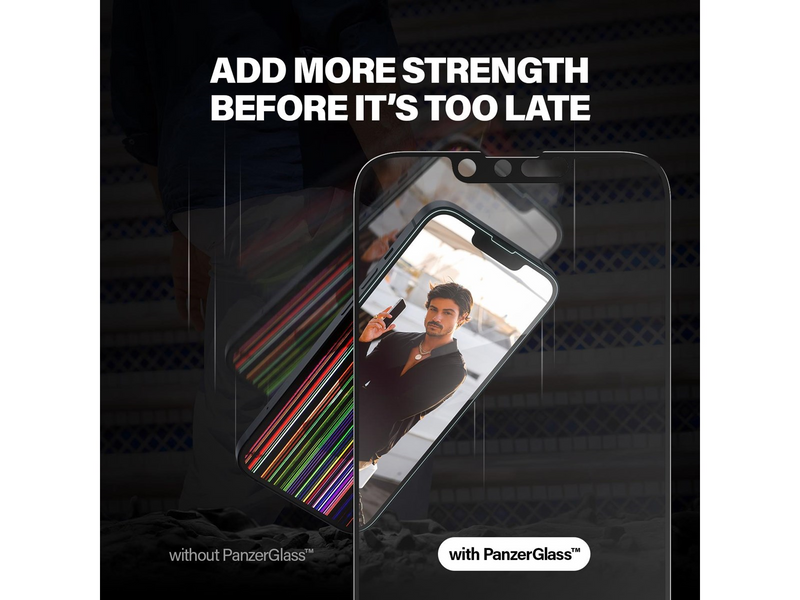 PanzerGlass Privacy Screen Protector Apple iPhone 14 Plus | 13 Pro Max | Ultra-Wide Fit w. EasyAligner