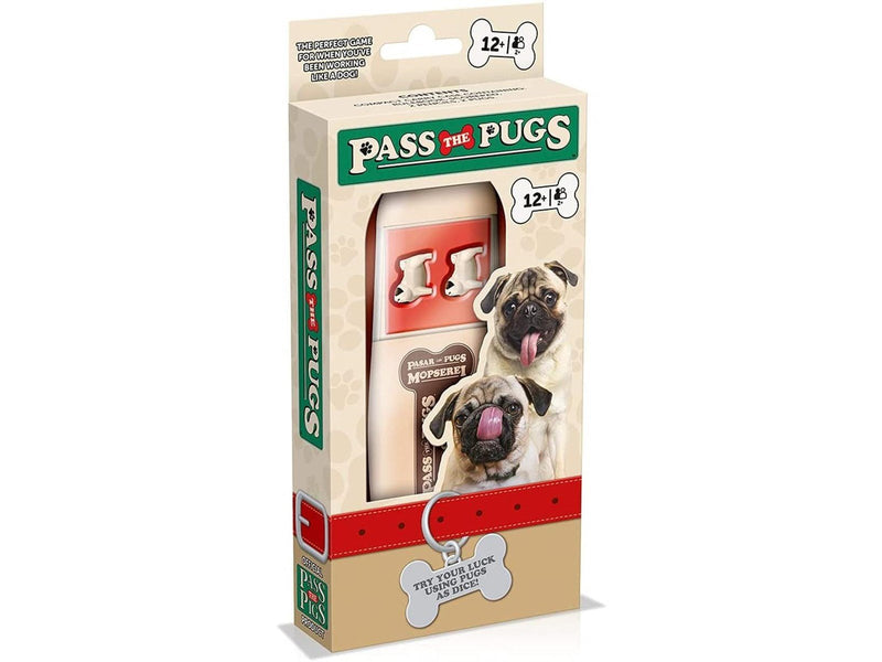 Winning Moves Pass The Pugs Family Dice Game (English)