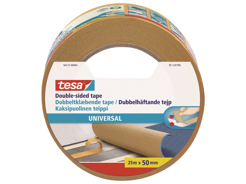 tesa Double-sided tape Universal 25m x 50mm