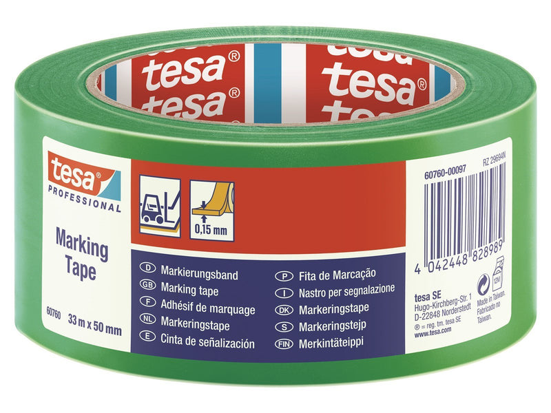 tesa Floor Marking Tape 33m x 50m Green