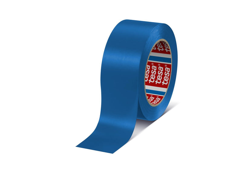 tesa Floor Marking Tape Premium indoor and outdoor 33m x 50 mm Blue