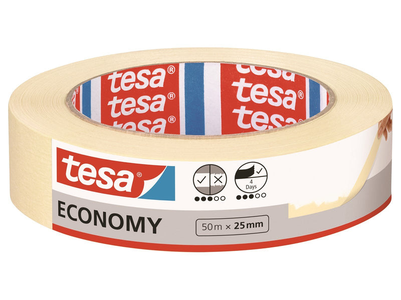 tesa Masking Tape Economy 50m x 25mm