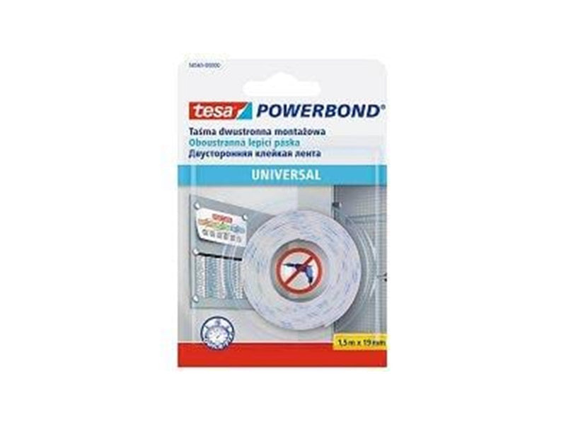 tesa Powerbond Mounting Tape Universal 1.5m x 19mm