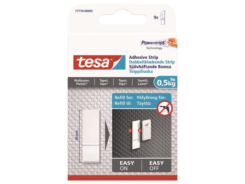 tesa Powerstrips Refill 0.5kg Wallpaper