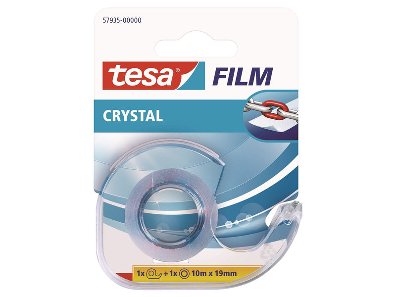 tesa film tape 10m x 19mm Crystal Transparent + dispenser