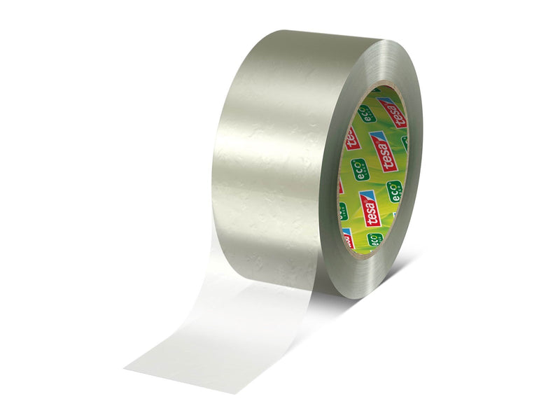 tesa pack eco & Ultra Strong Packaging Tape ecoLogo 66m x 50mm Transparent