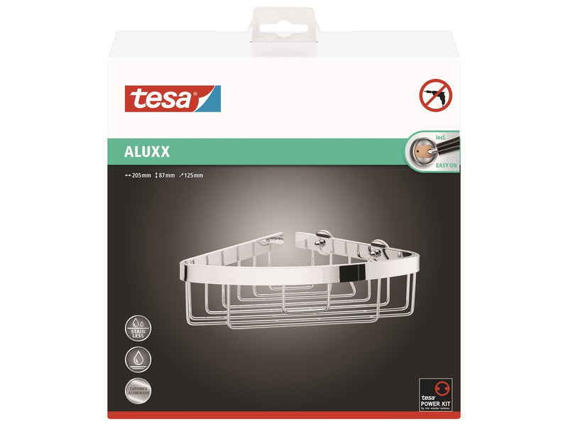 tesa Aluxx corner basket self-adhesive