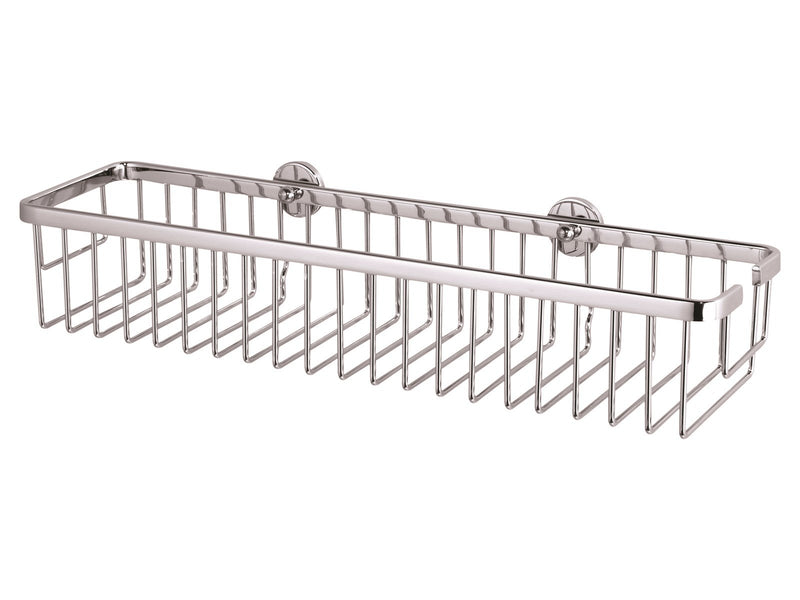 tesa Aluxx wide storage basket self-adhesive