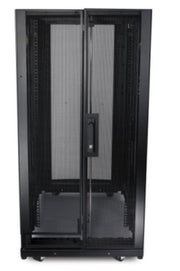 APC NetShelter SX, 24 HE Server Rack-Gehäuse, 600 mm x 1070 mm, mit schwarzen Seitenteilen (AR3104)