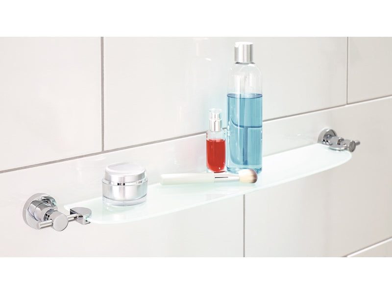 tesa Loxx glass wall shelf self-adhesive