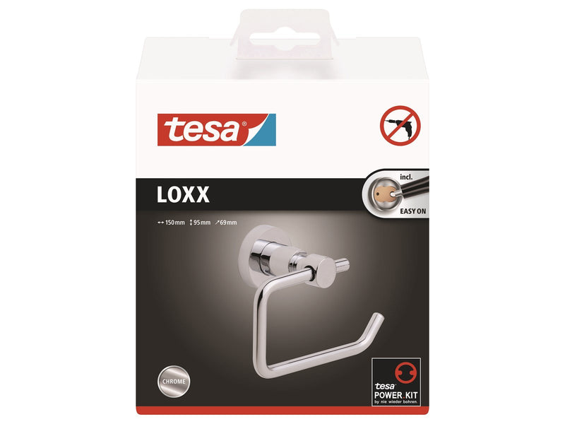 tesa Loxx toilet roll holder self-adhesive
