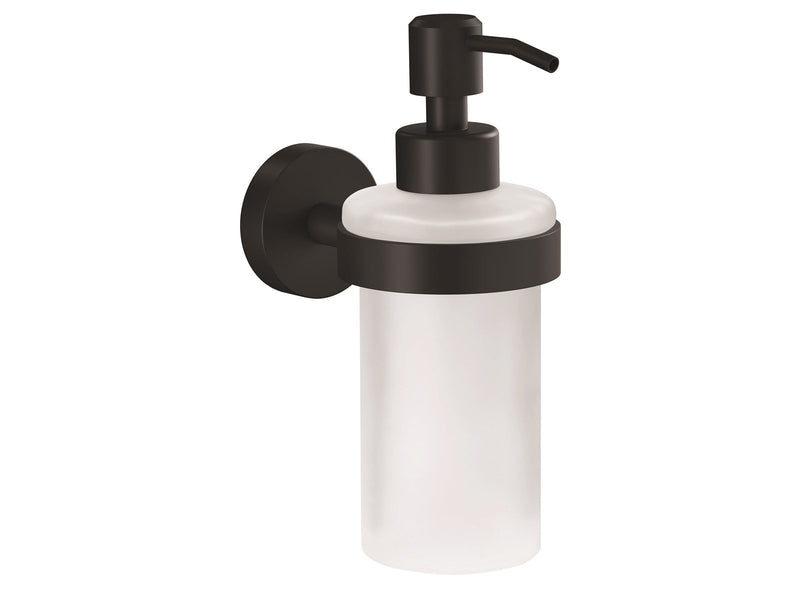 tesa Moon Black soap dispenser self-adhesive