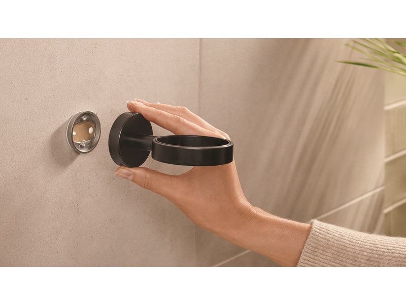 tesa Moon Black soap dispenser self-adhesive