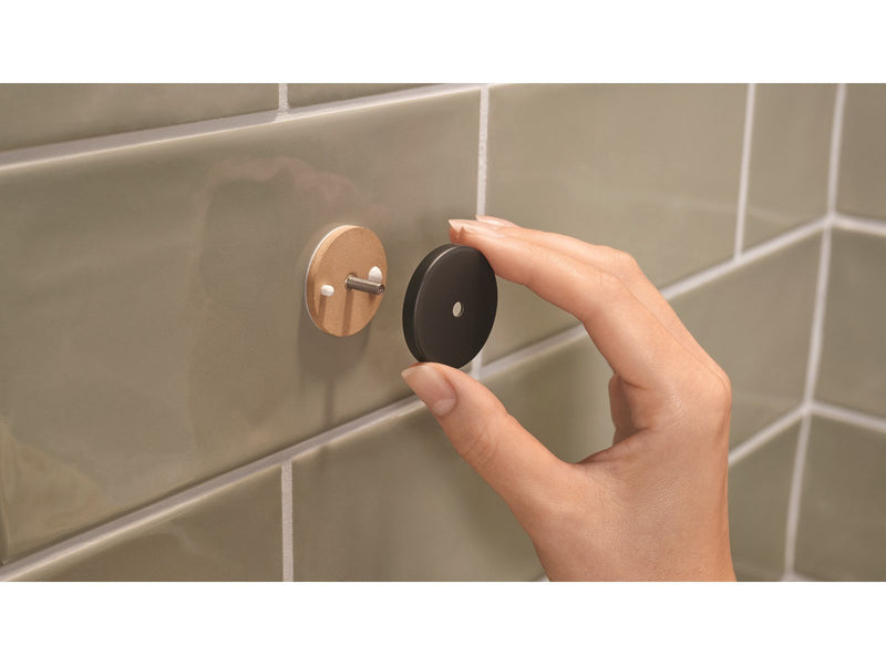 tesa Moon Black tumbler holder self-adhesive