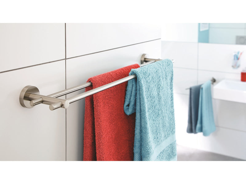 tesa Moon double towel holder self-adhesive