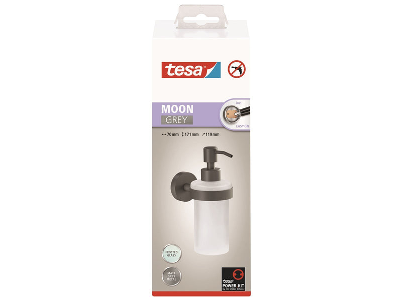 tesa Moon Grey soap dispenser self-adhesive