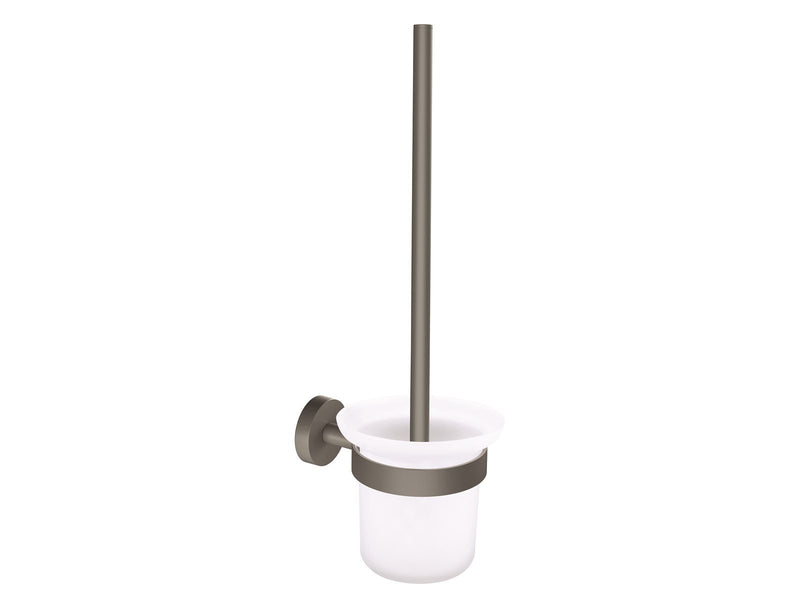 tesa Moon Grey toilet brush self-adhesive