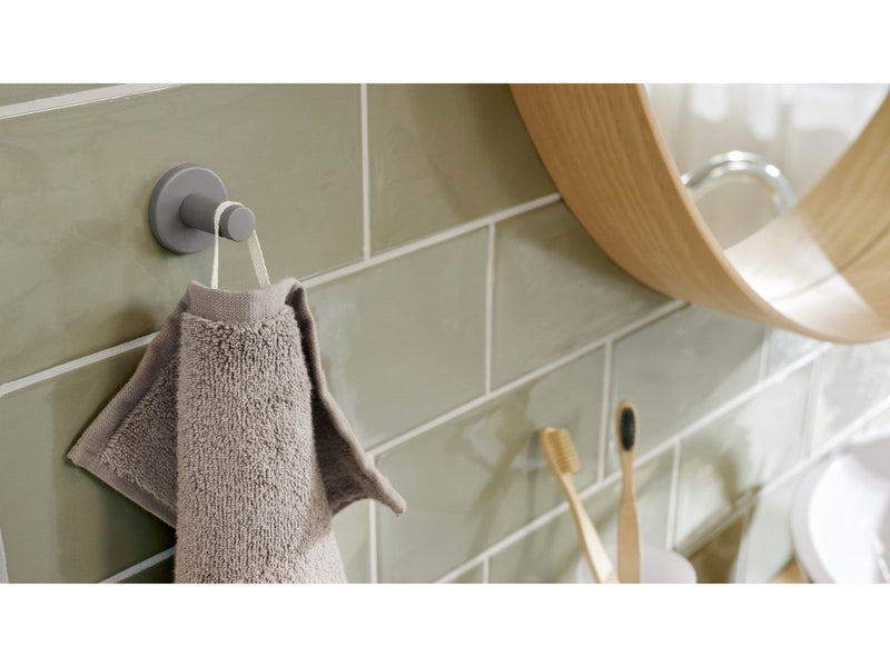 tesa Moon Grey towel hook self-adhesive