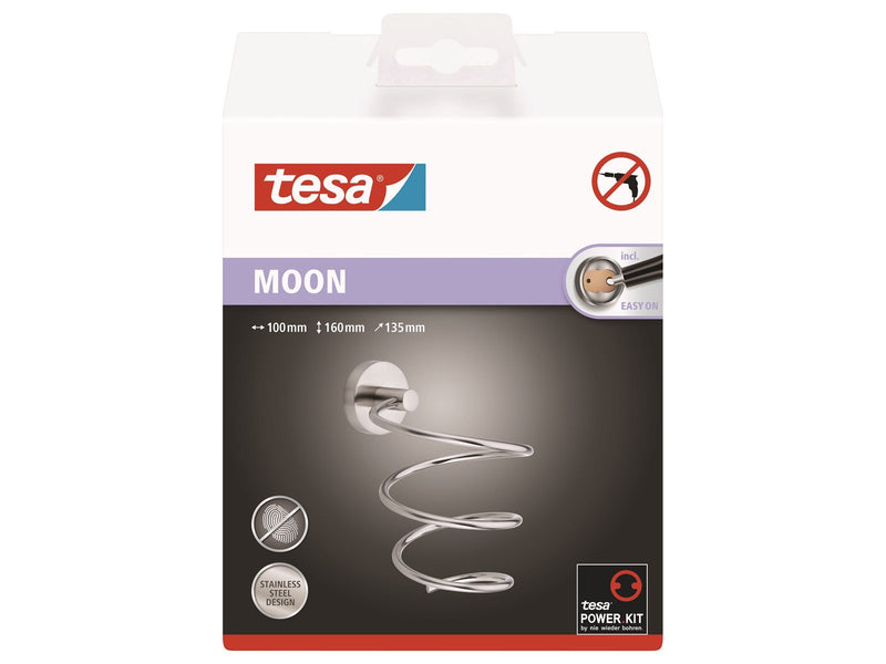 tesa Moon hair dryer holder self-adhesive