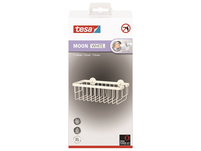 tesa Moon White basket single self-adhesive