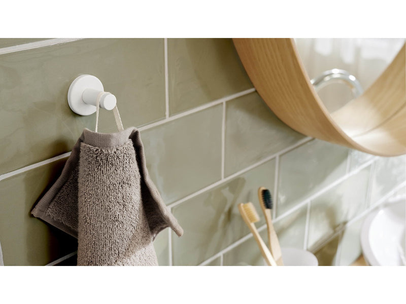 tesa Moon White towel hook self-adhesive