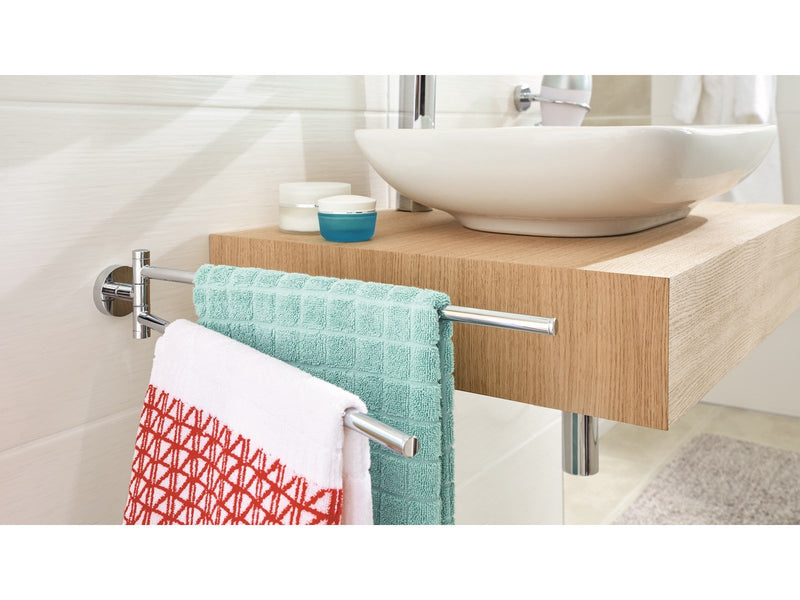 tesa Smooz swing arm towel holder self-adhesive