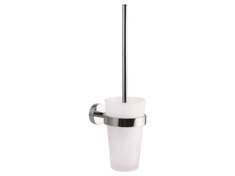 tesa Smooz toilet brush set self-adhesive