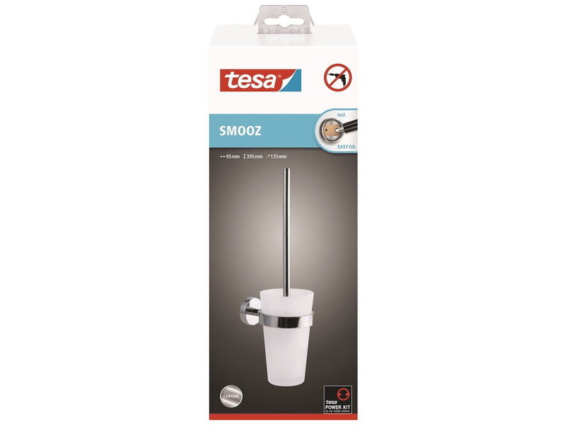 tesa Smooz toilet brush set self-adhesive