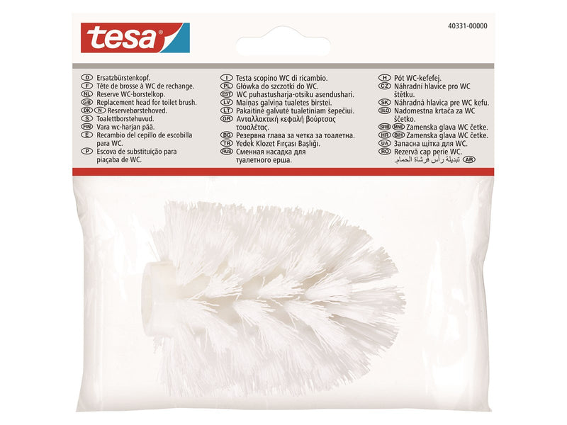 tesa Spare head for toilet brush White