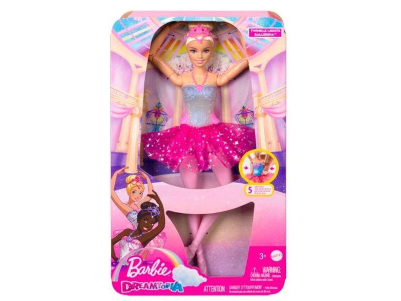 Barbie Dreamtopia Twinkle Lights Ballerina Doll (Blonde)