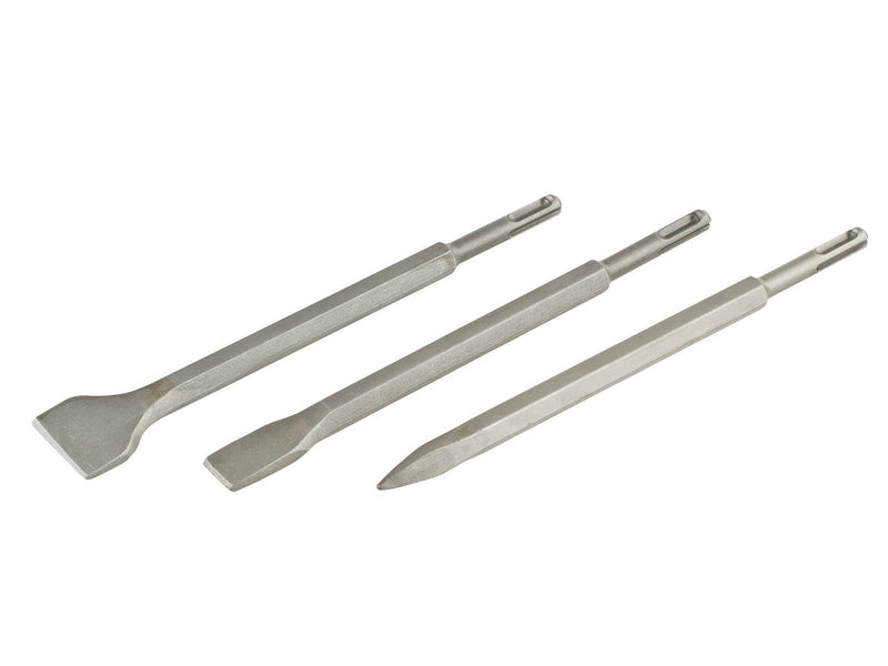 kwb SDS Chisel set 250mm 3-PCS.