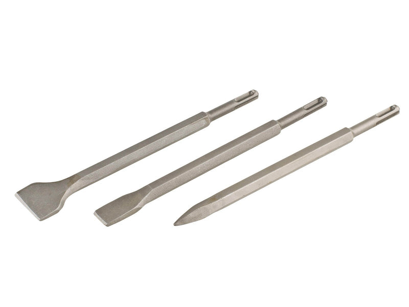 kwb SDS Chisel set 250mm 3-PCS.