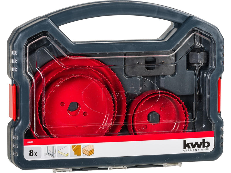kwb HOLESAW SET 8PCS.