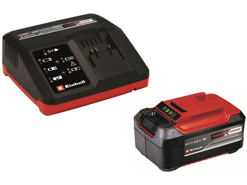 Einhell PXC-Starter-Kit 5.2Ah & 4A Fastcharger