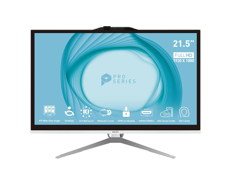 MSI PRO AP222T 13M-220DE All-in-One PC 55cm (21.5') weiß