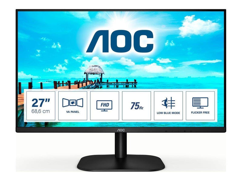 27" AOC 27B2DM - 1920x1080 - 75Hz - MVA